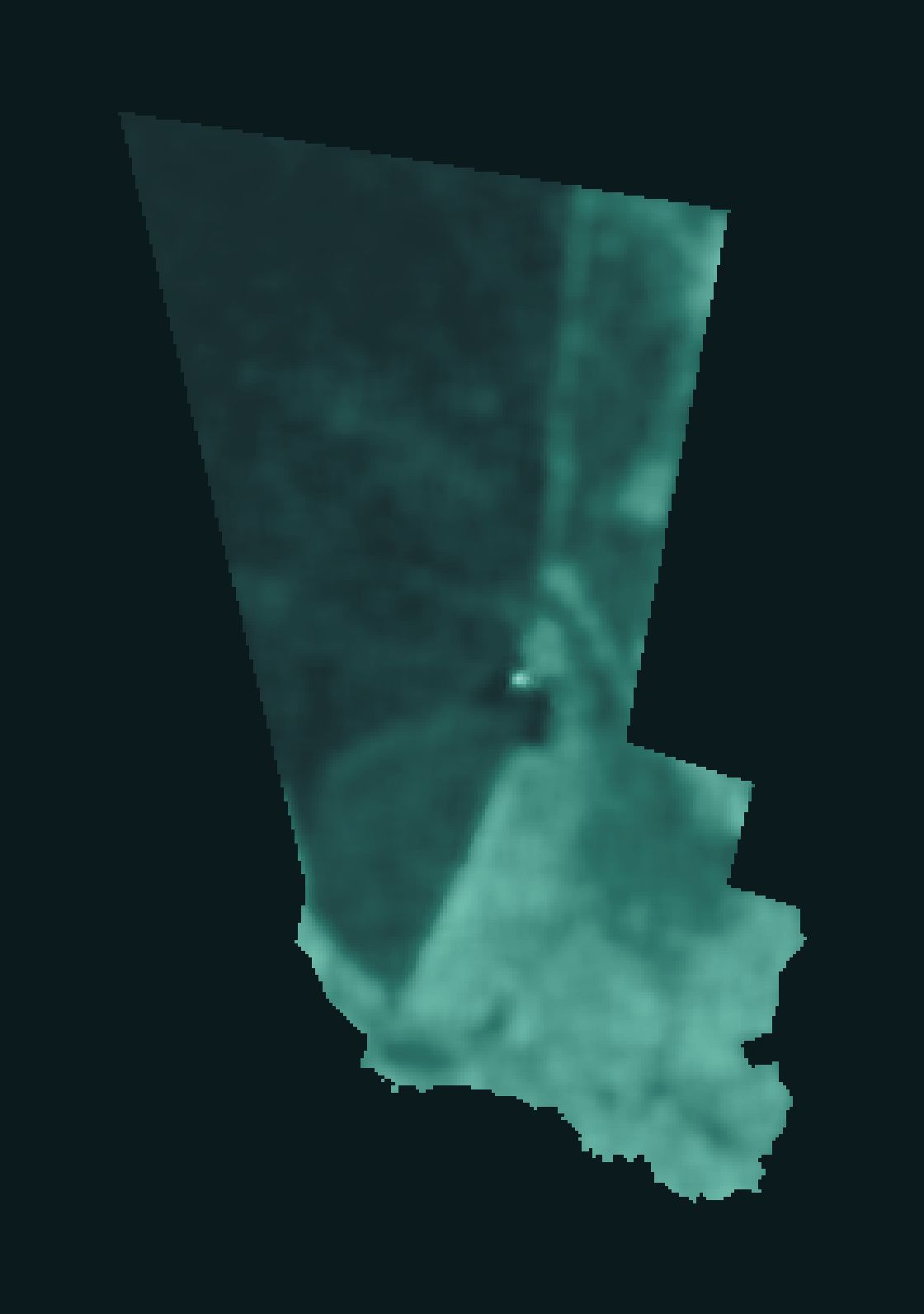 Mapa Radar da fazenda parceira em Unaí (MG).